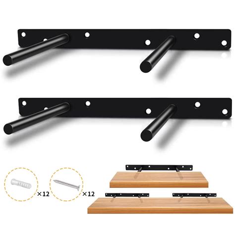 strong floating shelf brackets.